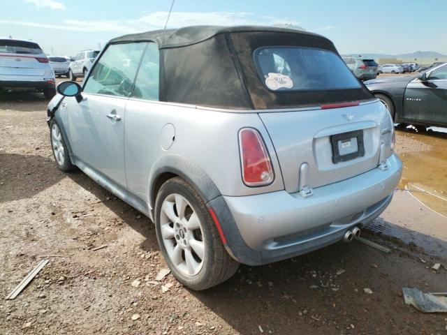 Photo 3 from auction – 2006 MINI COOPER S with VIN WMWRH33506TK57592