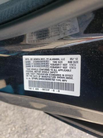 Photo 10 from auction – 2012 HONDA ODYSSEY EX with VIN 5FNRL5H65CB099702