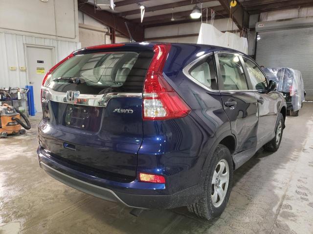 Photo 4 from auction – 2015 HONDA CR-V LX with VIN 5J6RM4H39FL076609