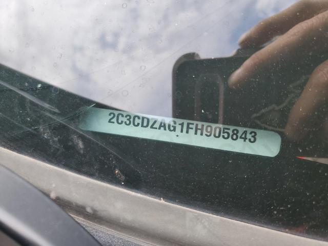 Photo 10 from auction – 2015 DODGE CHALLENGER with VIN 2C3CDZAG1FH905843