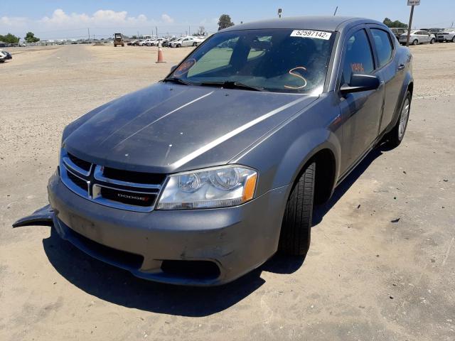 Photo 2 from auction – 2012 DODGE AVENGER SE with VIN 1C3CDZAB6CN243278