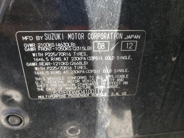 Photo 10 from auction – 2013 SUZUKI GRAND VITA with VIN JS3TE0D68D4100117