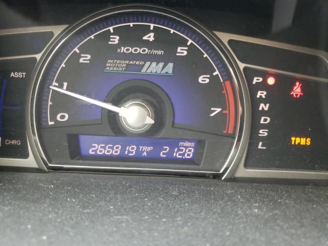 Photo 8 from auction – 2010 HONDA CIVIC HYBR with VIN JHMFA3F25AS001490