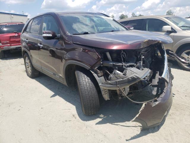 KIA SORENTO EX 2011 with VIN 5XYKUDA17BG023820 - Photo from auction