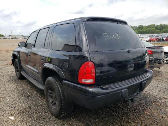 Photo 3 from auction – 2002 DODGE DURANGO SL with VIN 1B4HS48N72F188534