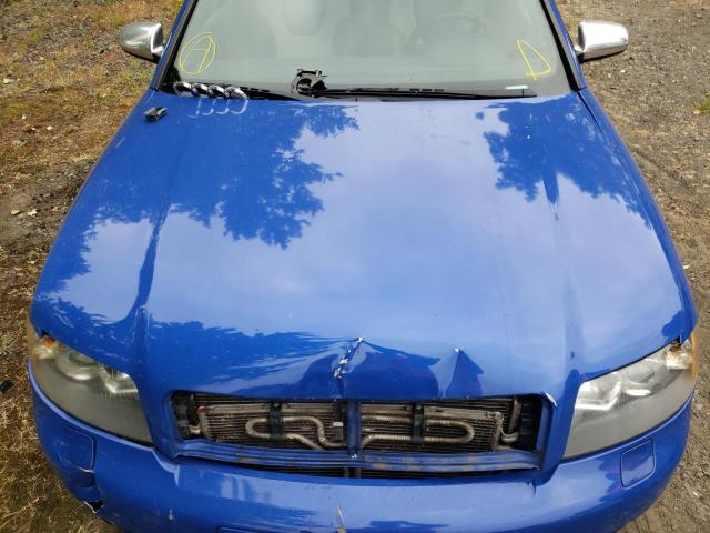 Photo 7 from auction – 2004 AUDI S4 with VIN WAUPL68EX4A117669