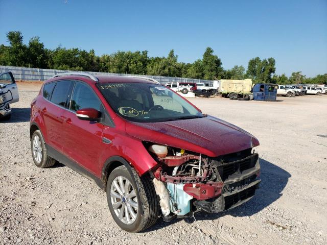 FORD ESCAPE TIT 2017 with VIN 1FMCU0J93HUD44453 - Photo from auction