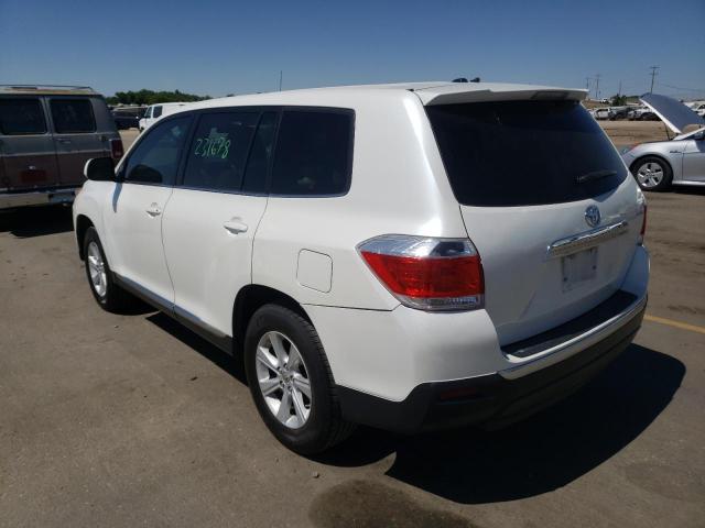 Photo 3 from auction – 2012 TOYOTA HIGHLANDER with VIN 5TDZK3EH2CS088469
