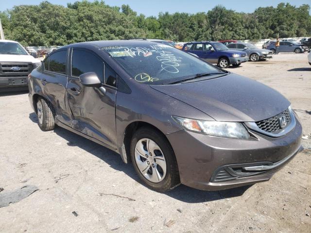 Photo 1 from auction – 2013 HONDA CIVIC LX with VIN 19XFB2F53DE029251