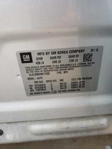 Photo 10 from auction – 2013 BUICK ENCORE CON with VIN KL4CJBSB4DB172282