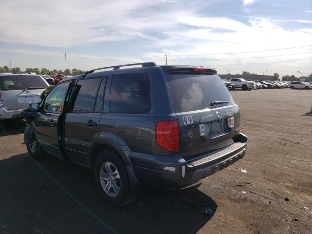 Photo 3 from auction – 2005 HONDA PILOT EX with VIN 5FNYF184X5B021770