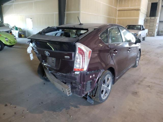 Photo 4 from auction – 2013 TOYOTA PRIUS with VIN JTDKN3DU8D5608253