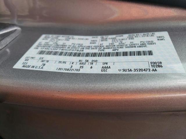 Photo 10 from auction – 2017 FORD ESCAPE S with VIN 1FMCU0F74HUF07828
