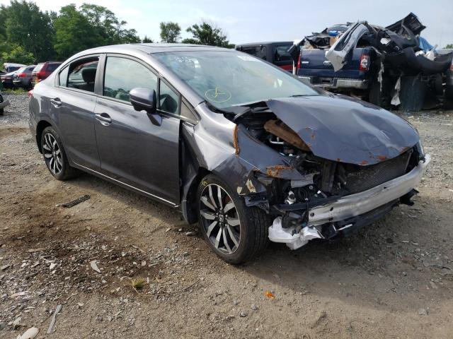 Photo 1 from auction – 2015 HONDA CIVIC EXL with VIN 2HGFB2F95FH541833