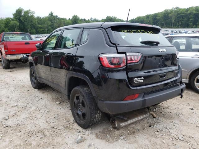 Photo 3 from auction – 2018 JEEP COMPASS SP with VIN 3C4NJDAB6JT423034