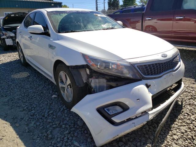 KIA OPTIMA HYB 2015 with VIN KNAGM4AD7F5087559 - Photo from auction