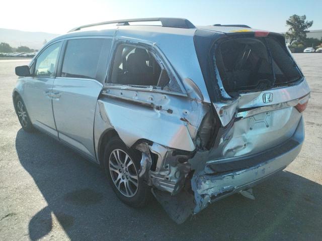 Photo 3 from auction – 2011 HONDA ODYSSEY EX with VIN 5FNRL5H68BB072511