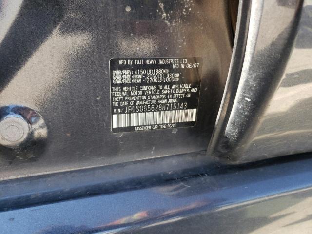 Photo 10 from auction – 2008 SUBARU FORESTER 2 with VIN JF1SG65628H715143