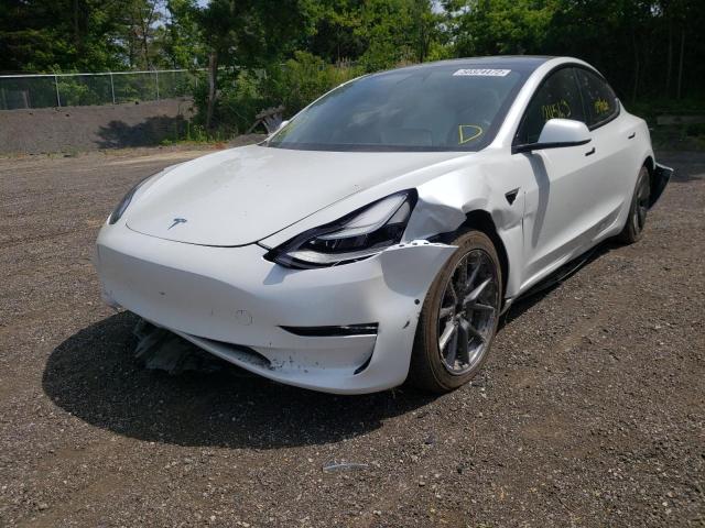 Photo 2 from auction – 2021 TESLA MODEL 3 with VIN 5YJ3E1EA9MF046701