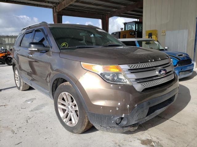 FORD EXPLORER X 2015 with VIN 1FM5K7D88FGB87539 - Photo from auction