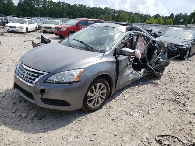Photo 2 from auction – 2015 NISSAN SENTRA S with VIN 3N1AB7AP3FY283577
