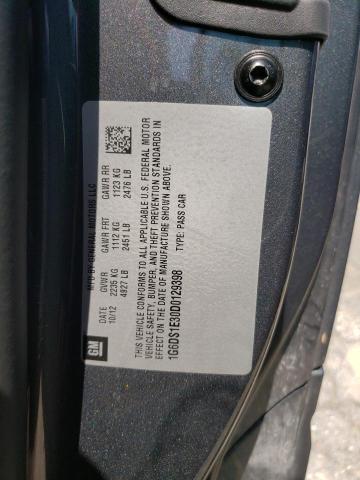 Photo 10 from auction – 2013 CADILLAC CTS PREMIU with VIN 1G6DS1E30D0129398