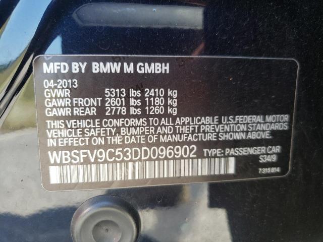 Photo 10 from auction – 2013 BMW M5 with VIN WBSFV9C53DD096902