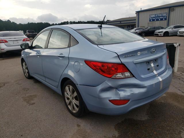 Photo 3 from auction – 2014 HYUNDAI ACCENT GLS with VIN KMHCU4AE2EU604311