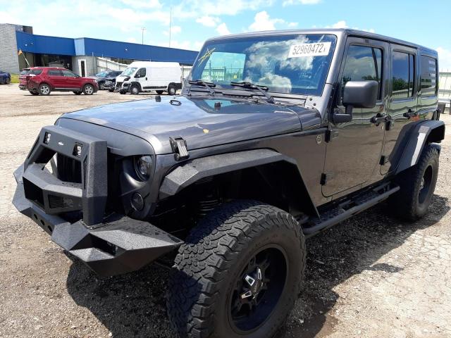 Photo 2 from auction – 2016 JEEP WRANGLER U with VIN 1C4BJWDG3GL343488