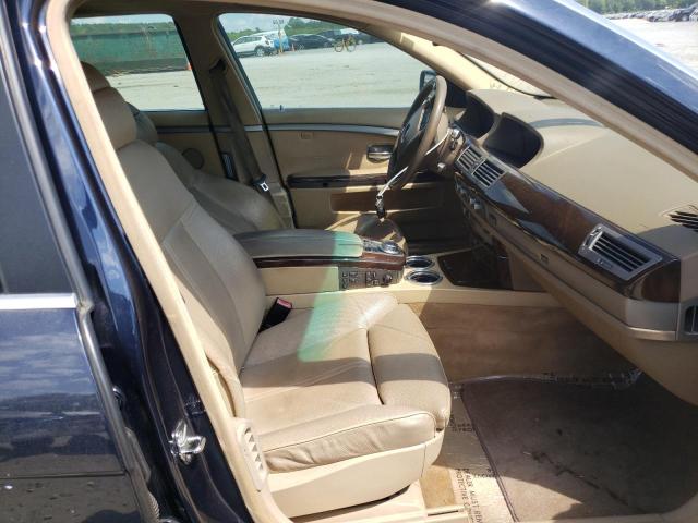 Photo 5 from auction – 2006 BMW 750 LI with VIN WBAHN83536DT61828