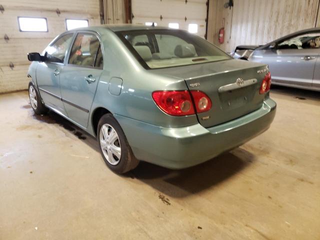 Photo 3 from auction – 2007 TOYOTA COROLLA CE with VIN 2T1BR32E07C783040