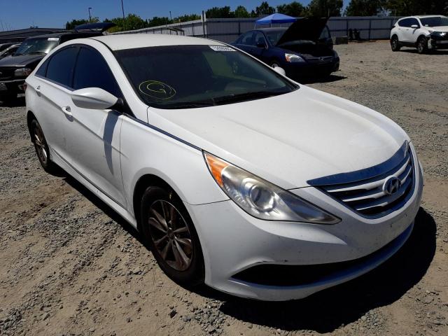 HYUNDAI SONATA 2014 with VIN 5NPEB4AC7EH881709 - Photo from auction