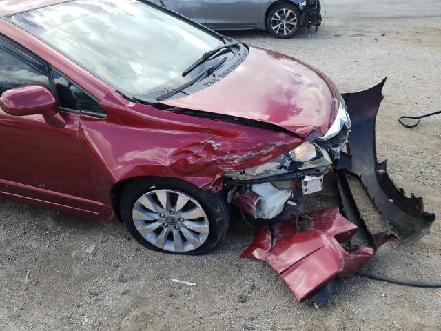 Photo 9 from auction – 2010 HONDA CIVIC EX with VIN 19XFA1F8XAE009498
