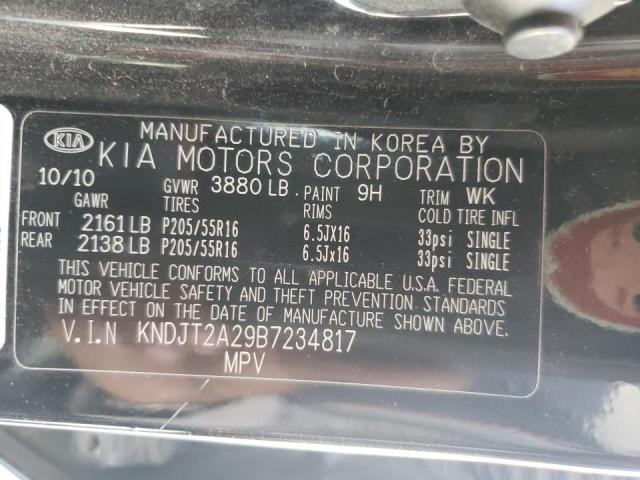 Photo 10 from auction – 2011 KIA SOUL with VIN KNDJT2A29B7234817