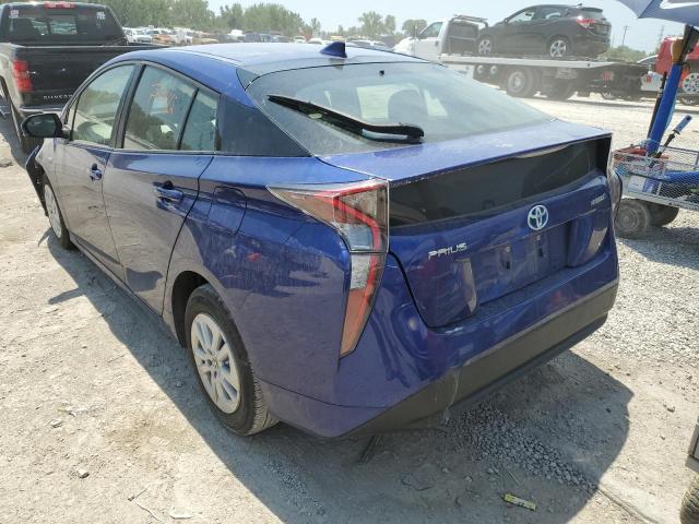 Photo 3 from auction – 2016 TOYOTA PRIUS with VIN JTDKBRFU8G3511353