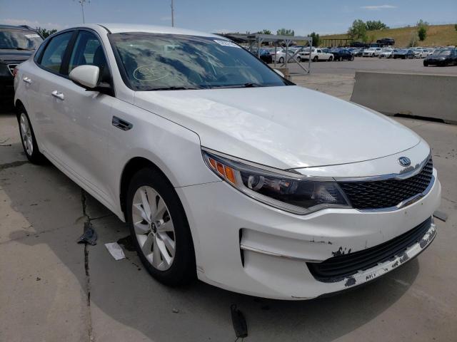 KIA OPTIMA LX 2016 with VIN 5XXGT4L36GG005408 - Photo from auction