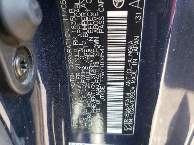 Photo 10 from auction – 2006 TOYOTA SCION TC with VIN JTKDE177960104547