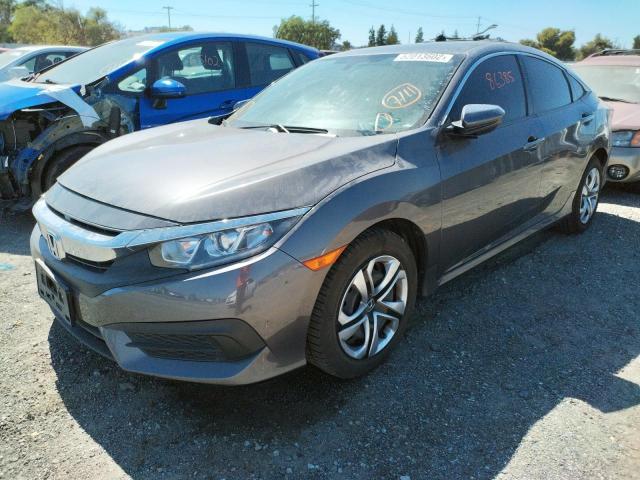 Photo 2 from auction – 2017 HONDA CIVIC LX with VIN 2HGFC2F50HH555989