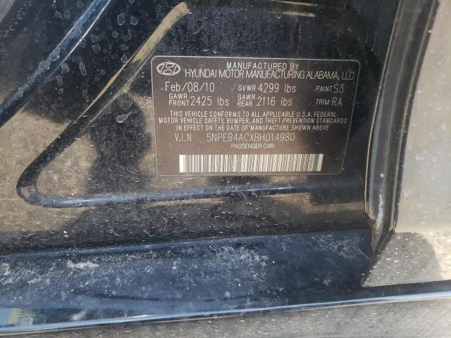 Photo 10 from auction – 2011 HYUNDAI SONATA GLS with VIN 5NPEB4ACXBH014980