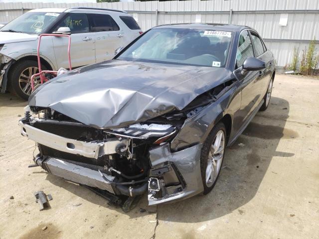Photo 2 from auction – 2021 AUDI A4 PREMIUM with VIN WAUEAAF45MA019207