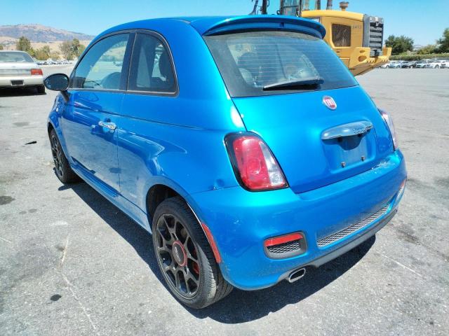 Photo 3 from auction – 2015 FIAT 500 SPORT with VIN 3C3CFFBRXFT696084