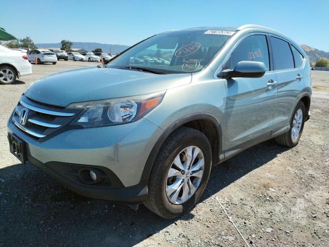 Photo 2 from auction – 2012 HONDA CR-V EXL with VIN 2HKRM4H75CH633489