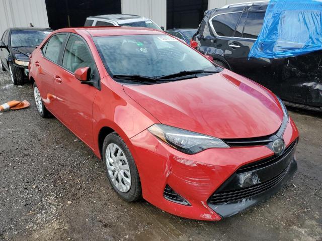 TOYOTA COROLLA L 2018 with VIN 5YFBURHE7JP752156 - Photo from auction