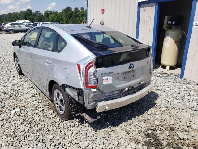Photo 3 from auction – 2013 TOYOTA PRIUS with VIN JTDKN3DU9D0348233
