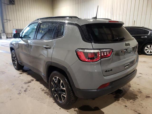 Photo 3 from auction – 2020 JEEP COMPASS SP with VIN 3C4NJDAB0LT100696