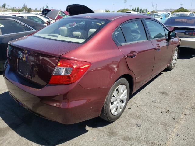 Photo 4 from auction – 2012 HONDA CIVIC LX with VIN 2HGFB2F53CH560003