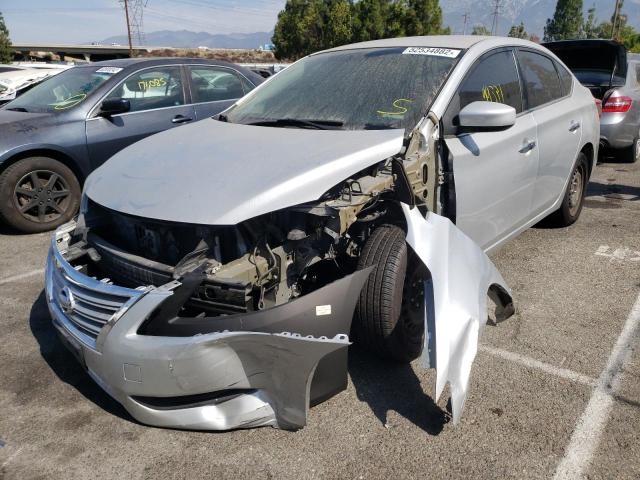 Photo 2 from auction – 2014 NISSAN SENTRA S with VIN 1N4AB7AP1EN850335