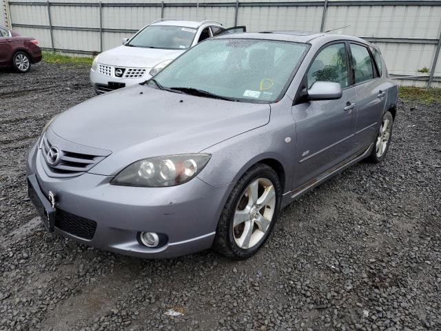 Photo 2 from auction – 2005 MAZDA 3 HATCHBAC with VIN JM1BK343751287329