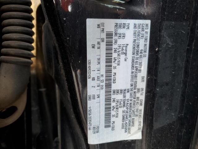 Photo 10 from auction – 2014 FORD FOCUS S with VIN 1FADP3E24EL420266