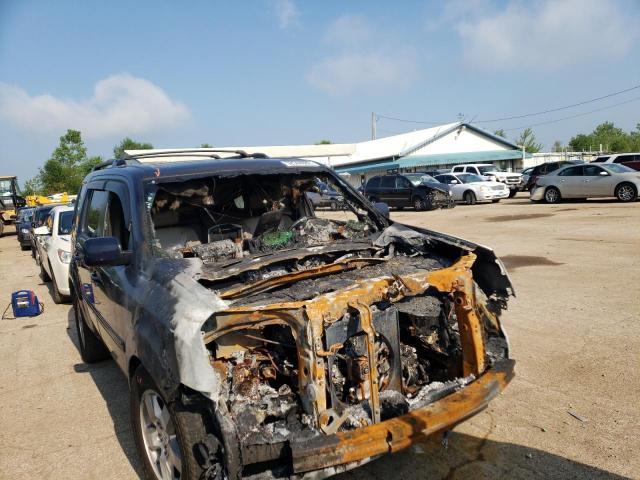 HONDA PILOT EXL 2011 with VIN 5FNYF4H55BB049224 - Photo from auction